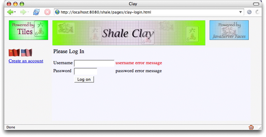 Shale Use Cases - Clay Login Example